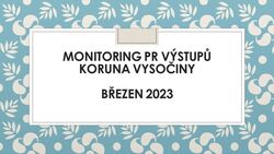 MONITORING KORUNA_VYSOČINY_březen_2023