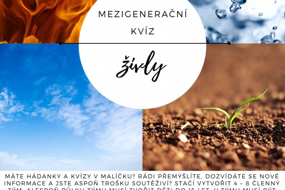 Mezigenerační kvíz - živly - hlavní náhled