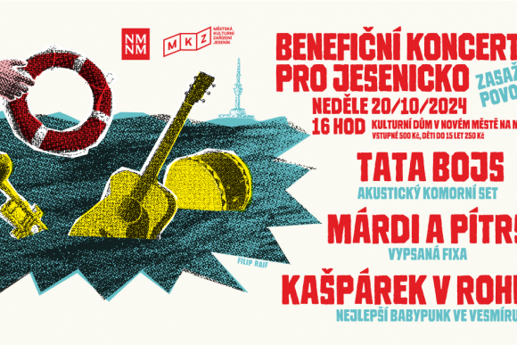 Benefiční koncert pro Jesenicko - Tata bojs, Mardi a Pítrs a Kašpárek v rohlíku - hlavní náhled