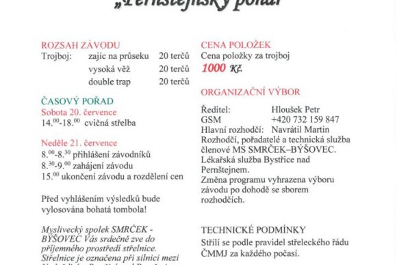 Pernštejnský pohár - hlavní náhled