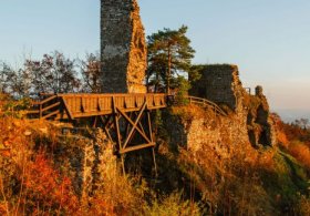 Zřícenina hradu Zubštejn