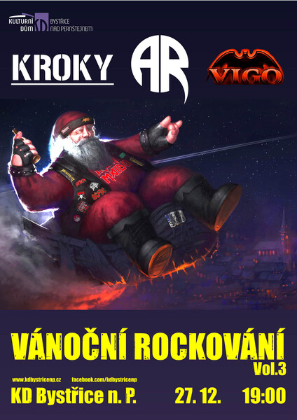 Bystrice KD vanocni rockovani