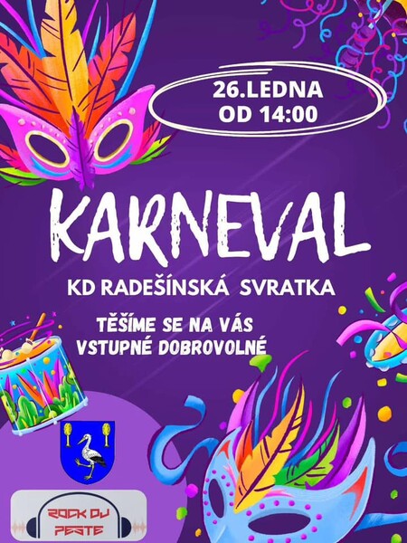 Radešínská Svratka karneval