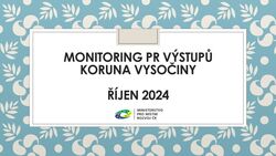 PR aktivity v říjnu 2024