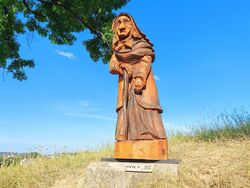 Cestu kolem řeky Bystřice doplnila pohádka o vodníkovi, Pohádkovou alej nové sochy